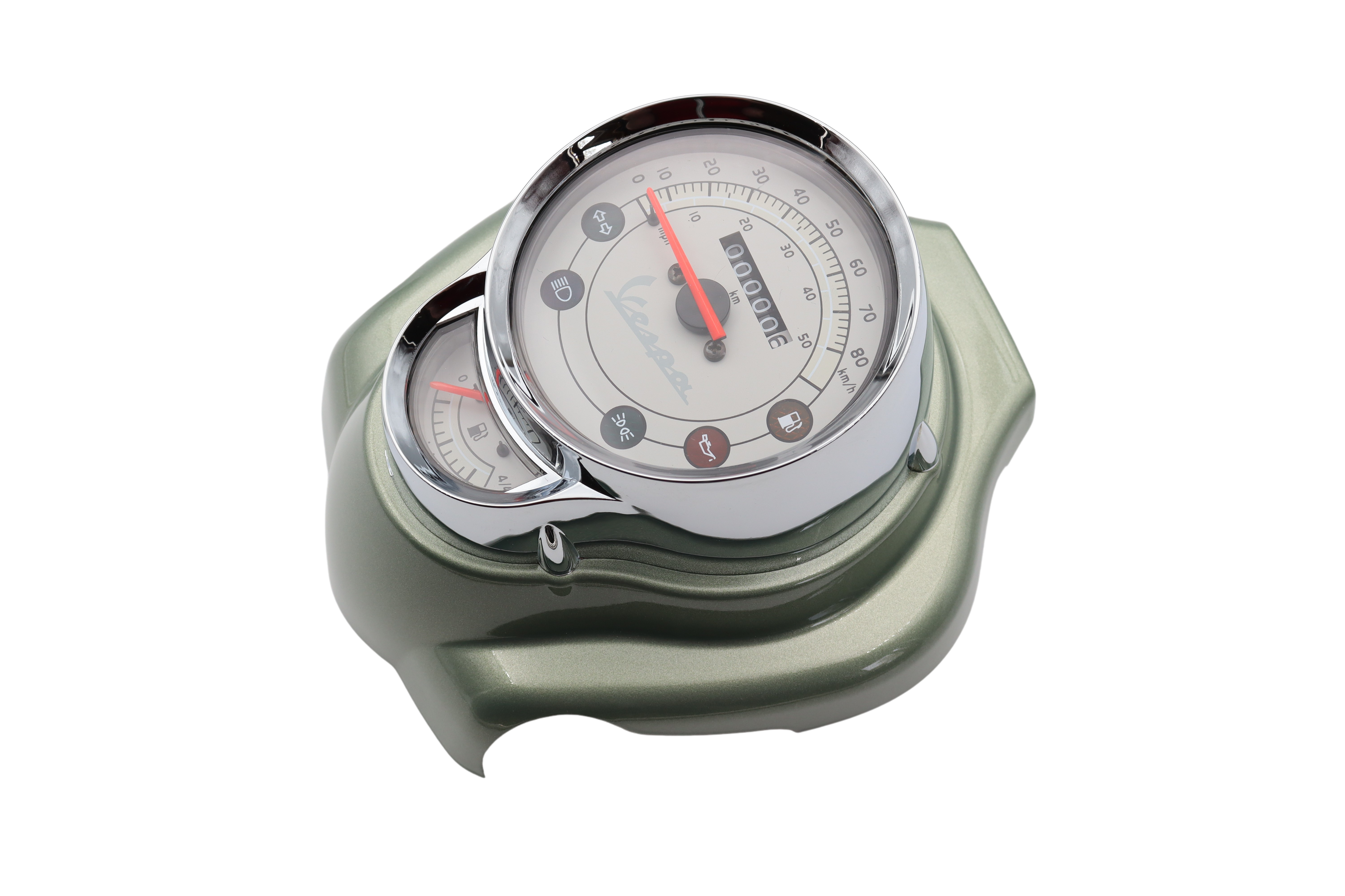 Tachometer Vespa LXV 50ccm grün Portofino 305/A