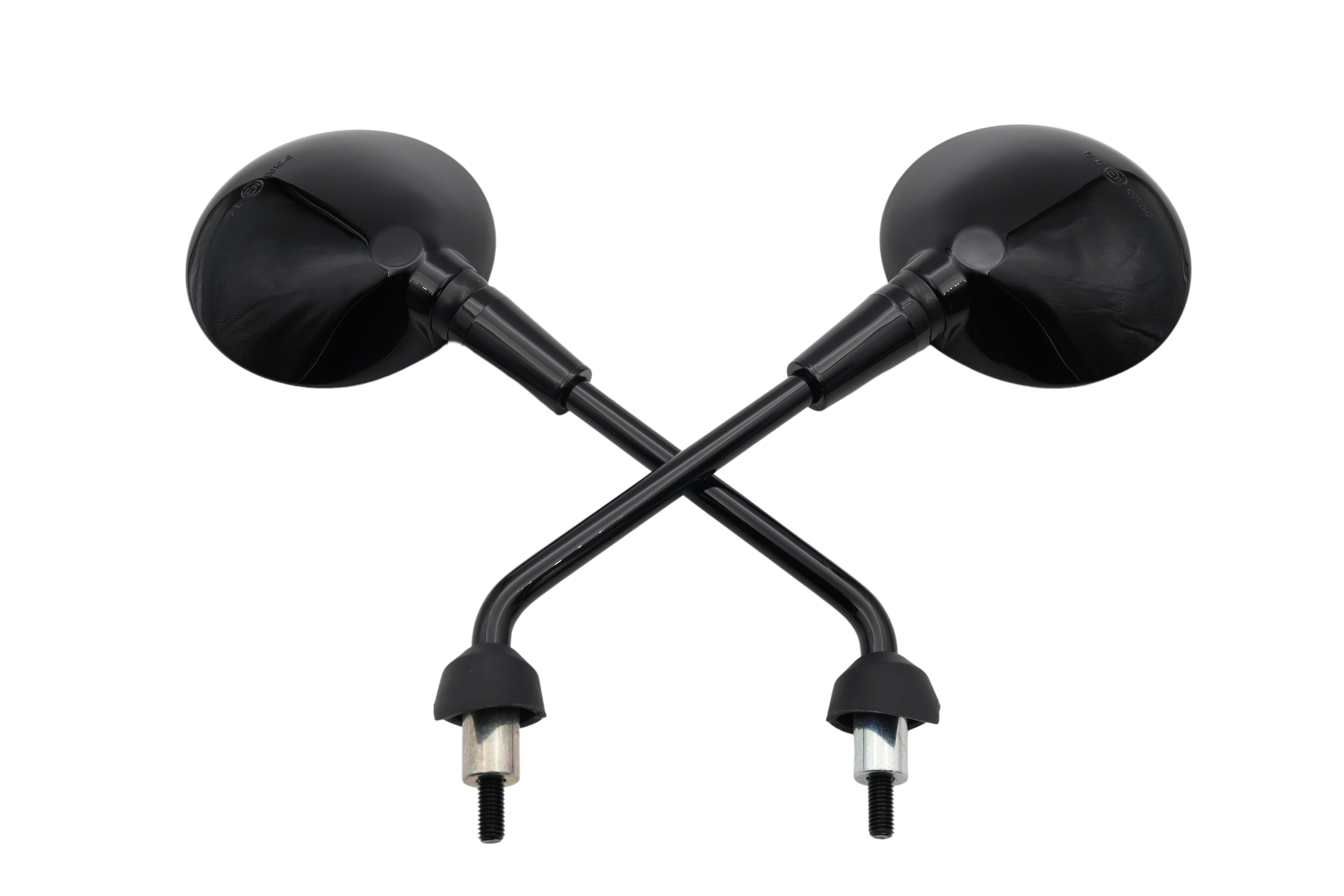 Spiegel links & rechts Vespa GTS HPE ab 2019 schwarz glänzend 125-300ccm