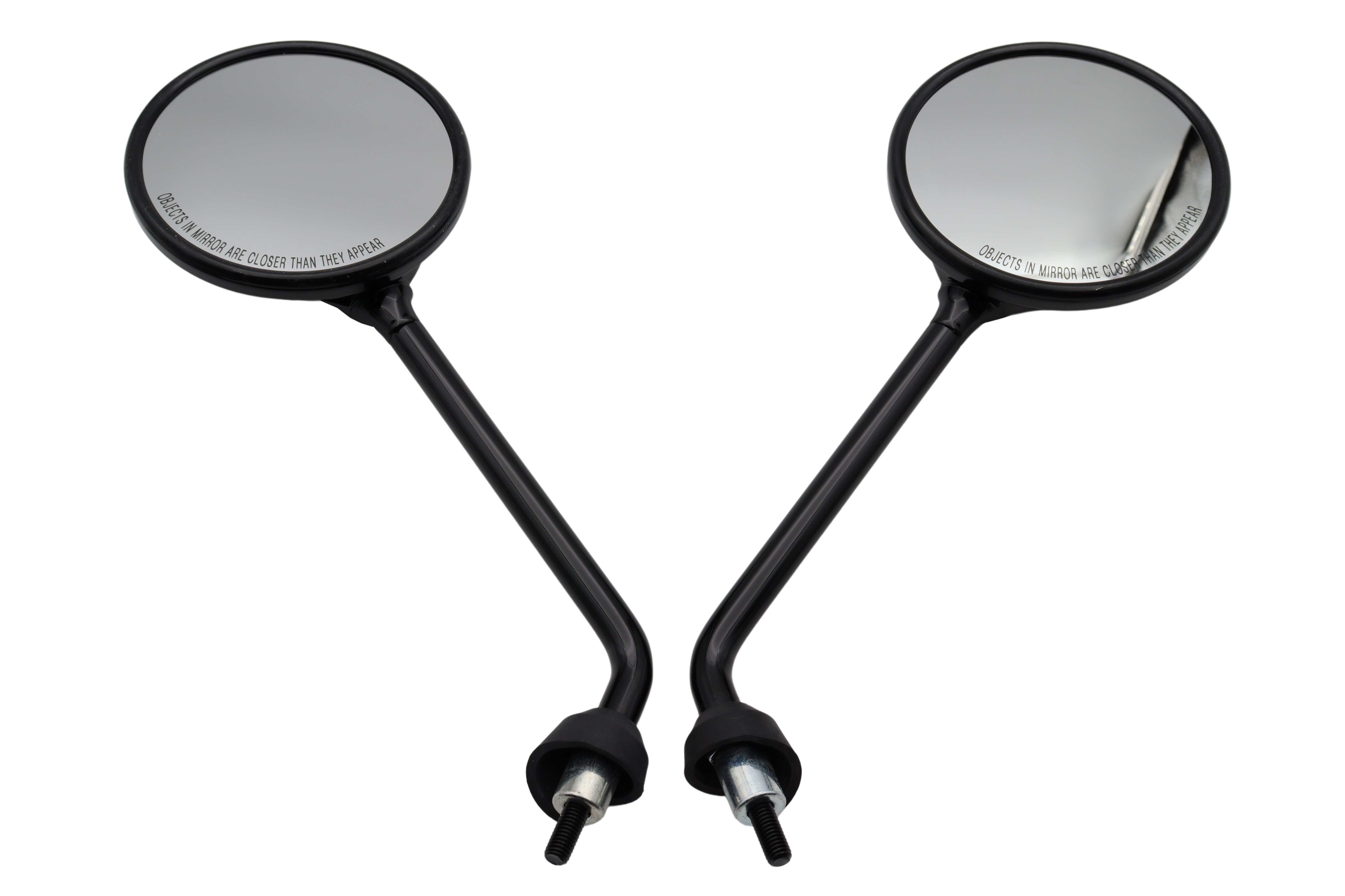 Spiegel links & rechts Vespa GTS schwarz glänzend