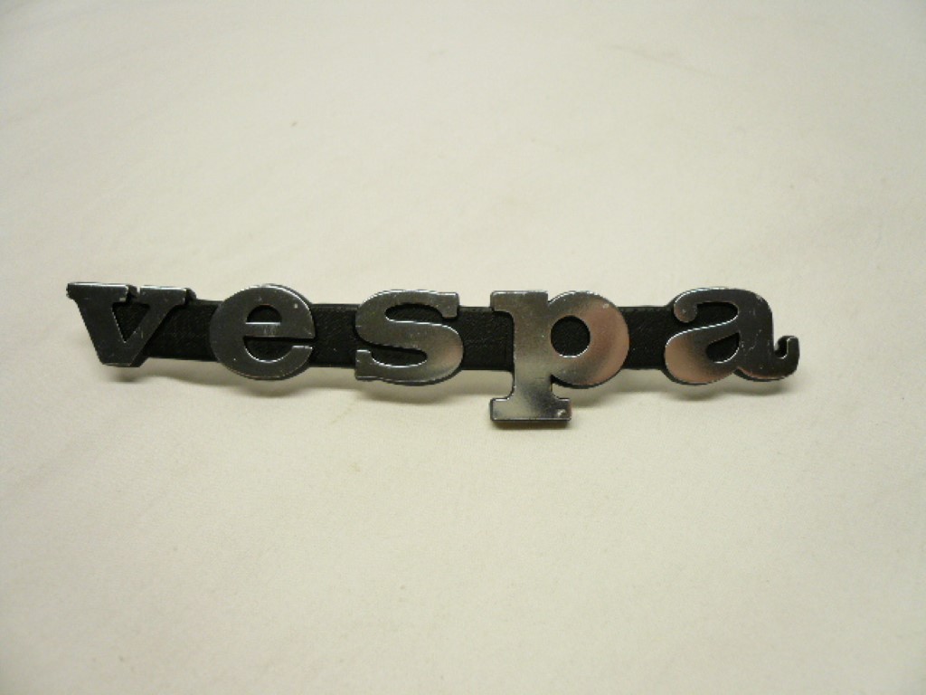 Schriftzug Beinschild Vespa PK 1.Serie