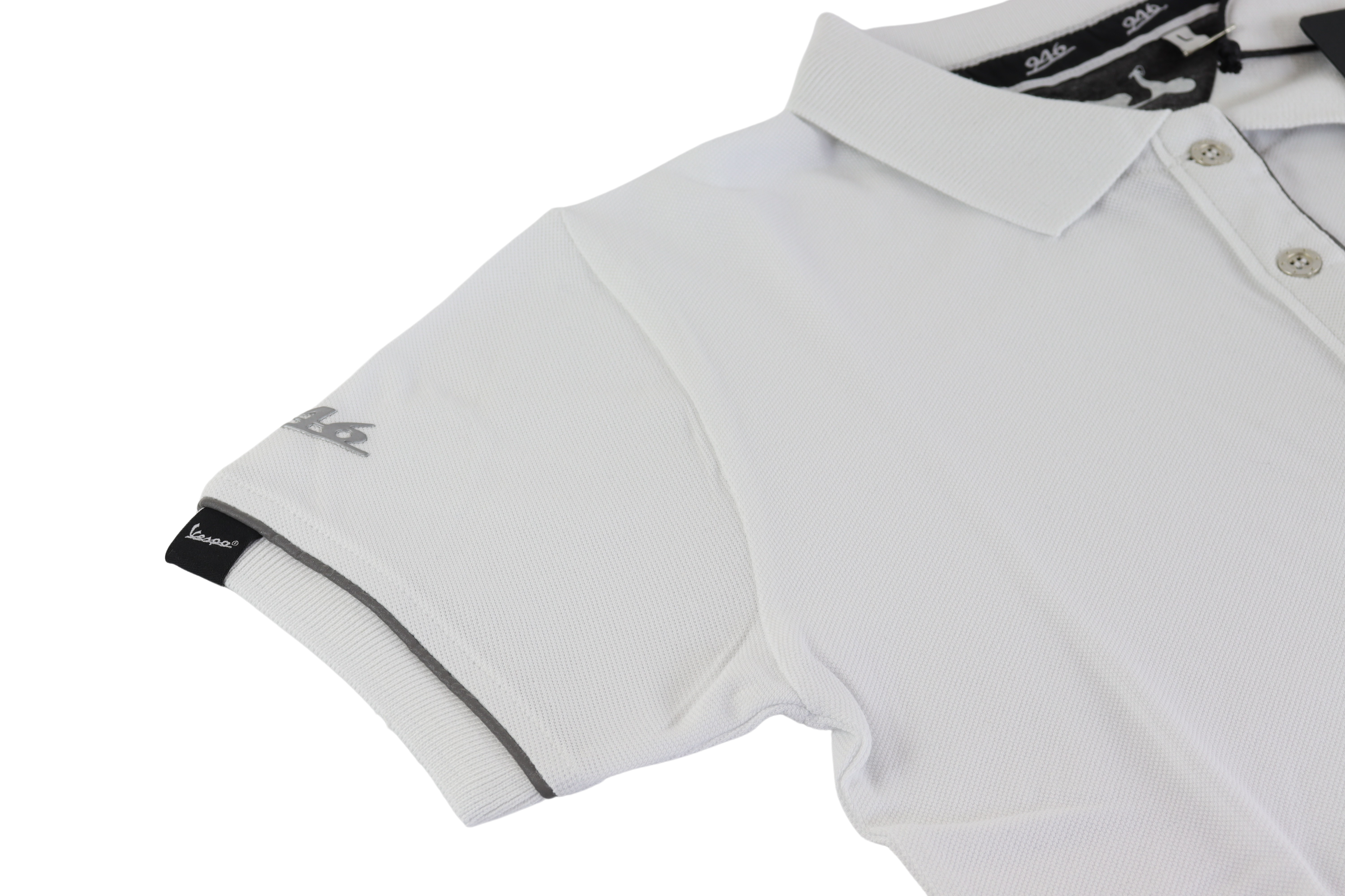 Polo Hemd Vespa 946 Damen weiß Größe L
