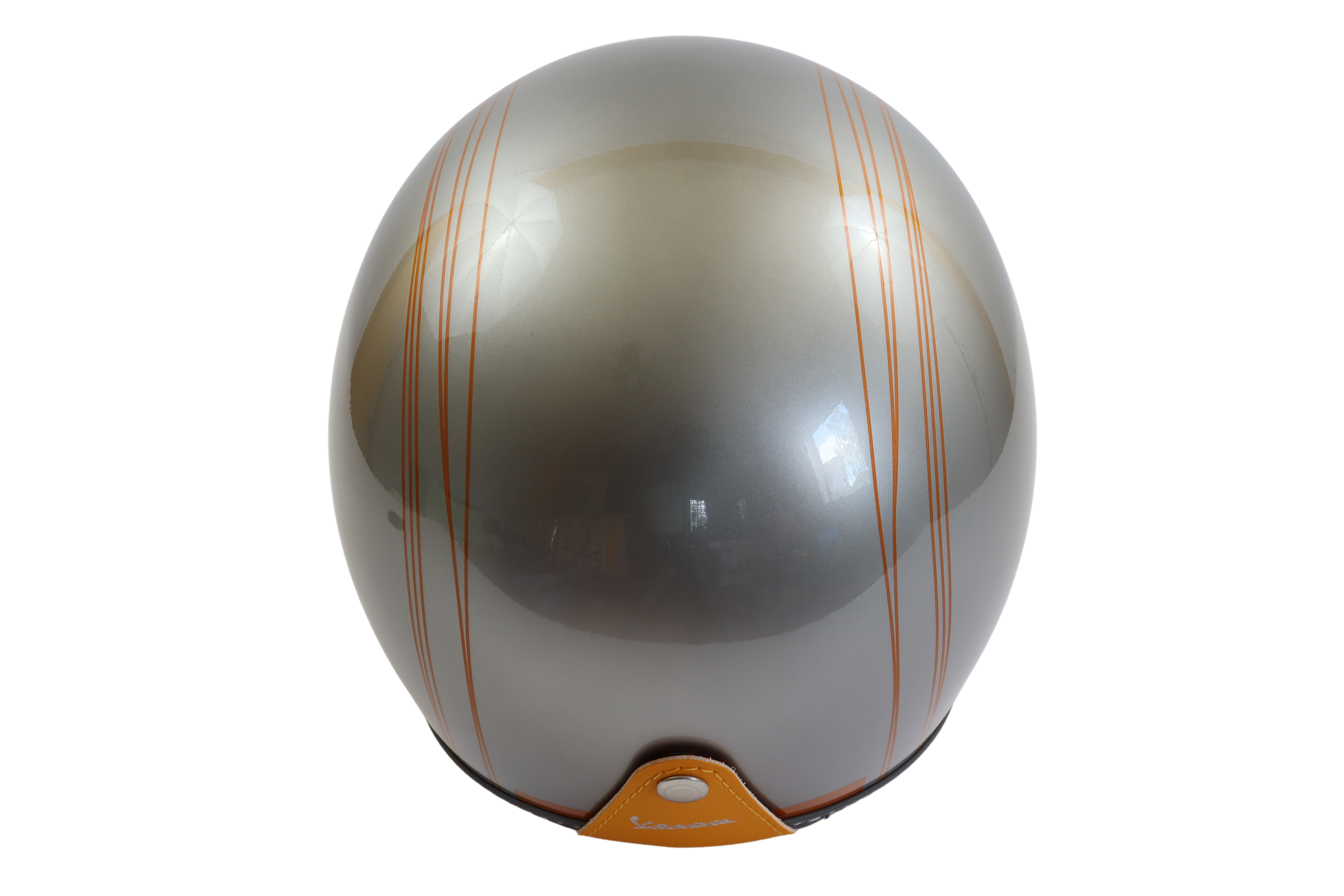 Jet Helm Vespa Elettrica Tech Bluetooth L Silber Kupfer